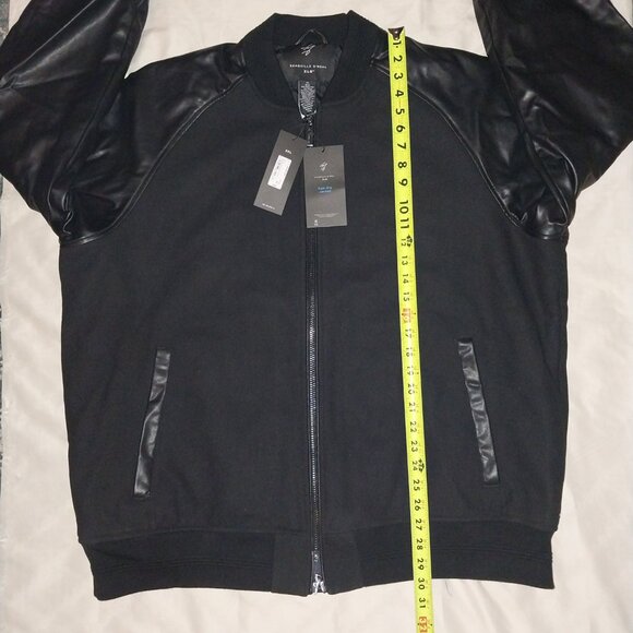 NWT Shaquille O’Neal Black Full-Zip Jacket (Size XL) - Picture 4 of 7